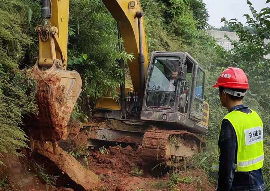 成乐高速扩容建设项目青衣江大桥正式启动红线清表工作