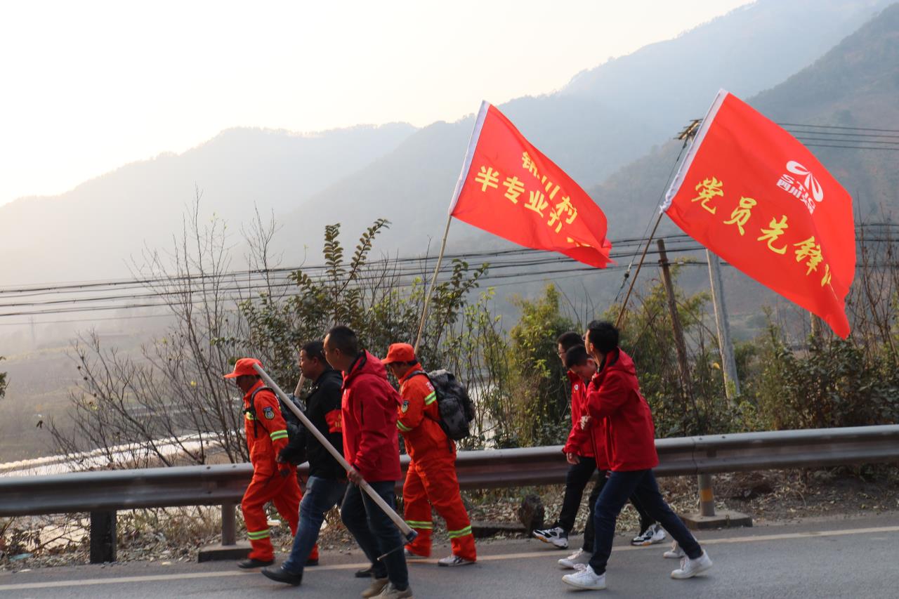 森林防火群策群防，共建平安！德会TJ1-1项目党支部开展森林防火系列活动